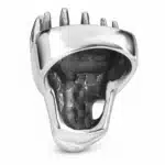 Bague tête de mort couronne homme