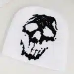 Bonnet grosse tête de mort punk