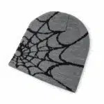 Bonnet toile d'araignée streetwear - Gris noir China Mainland