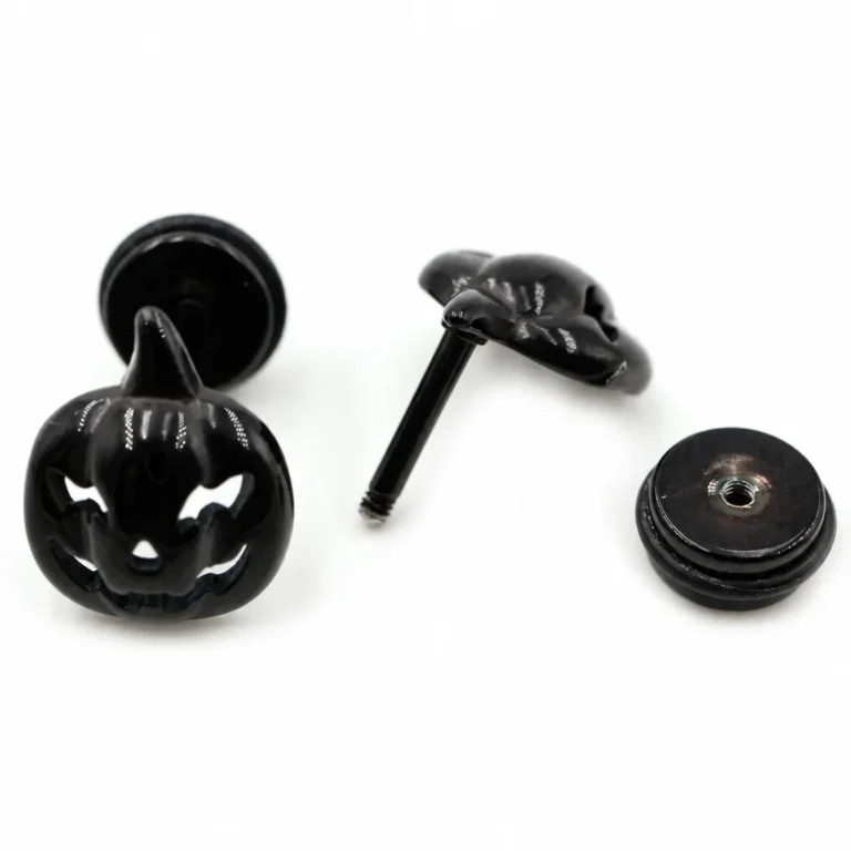 Boucles d'oreilles citrouille Halloween