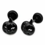 Boucles d'oreilles citrouille Halloween