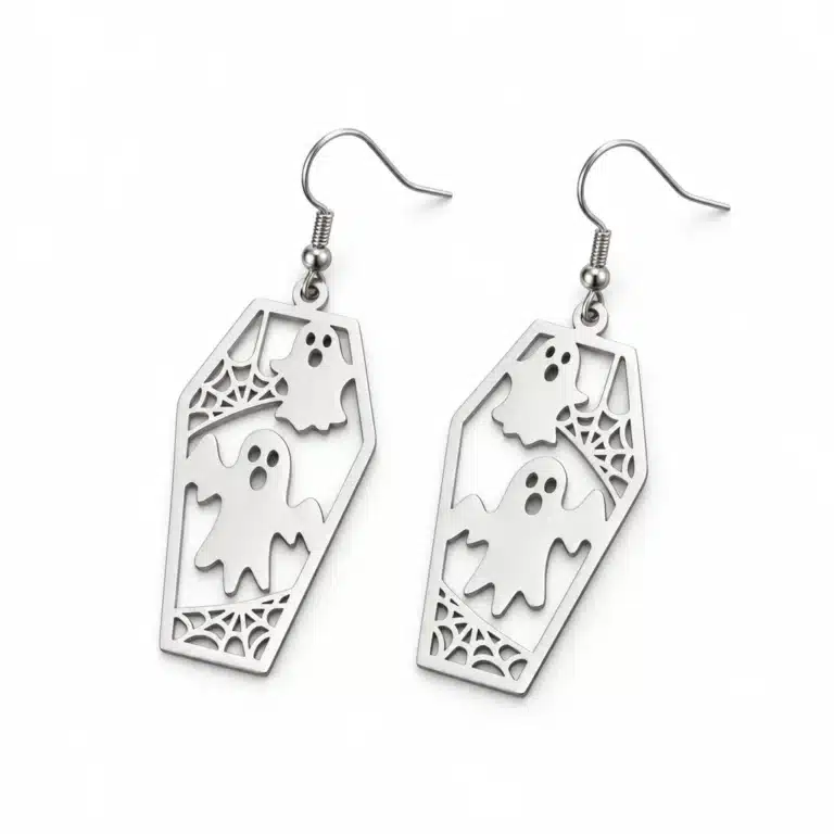 Boucles d'oreilles fantôme