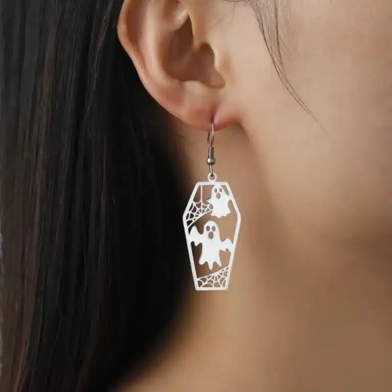 Boucles d'oreilles fantôme