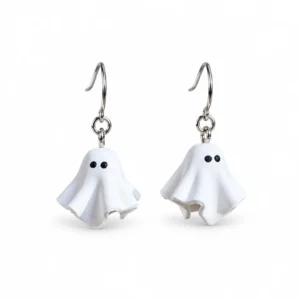 Boucles d'oreilles petit fantôme - 1 pair