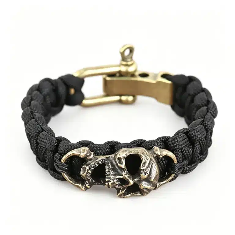 Bracelet paracorde crâne de démon - Style A