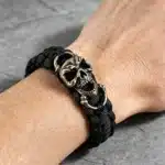 Bracelet paracorde crâne de démon