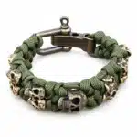 Bracelet paracorde tête de mort