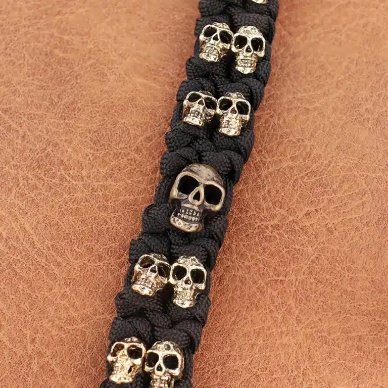 Bracelet paracorde tête de mort