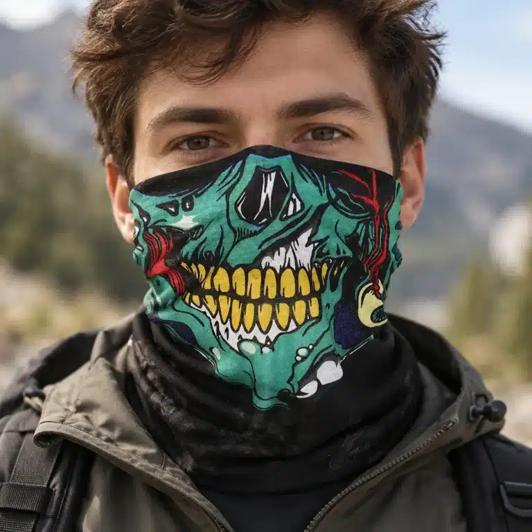Cache-cou zombie moto