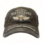 Casquette biker tête de mort vintage - 1pcs