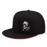 Casquette snapback tête de mort - Rouge