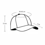 Casquette snapback tête de mort