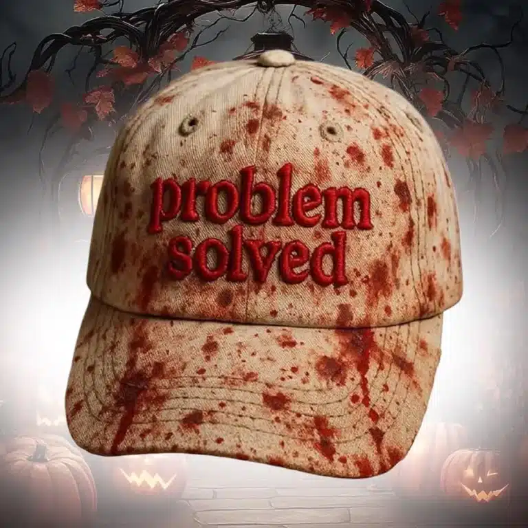 Casquette tachée de sang Halloween