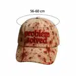 Casquette tachée de sang Halloween