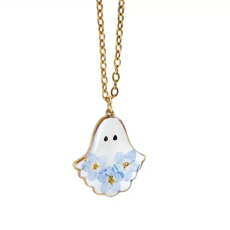 Collier fantôme mignon halloween