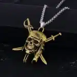 Collier tête de mort Jack Sparrow