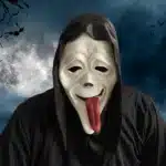 Masque d'horreur Halloween latex