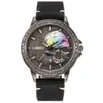 Montre tête de mort rétro homme - Noir