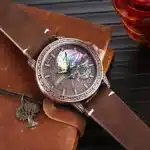 Montre tête de mort rétro homme