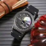 Montre tête de mort rétro homme