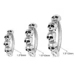 Piercing nombril tête de mort