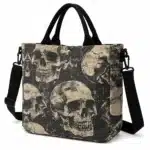 Sac à main tête de mort vintage