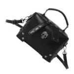 Sac bandoulière gothique noir femme