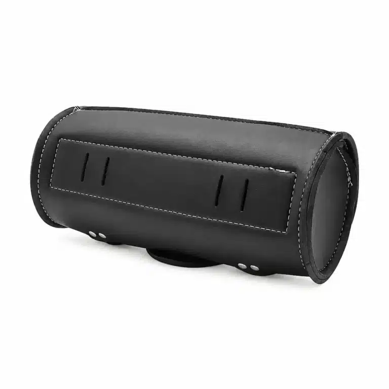 Sacoche guidon moto tête de mort