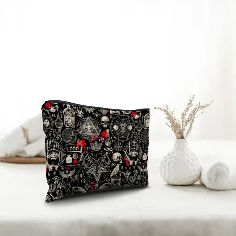 Trousse de maquillage gothique