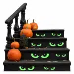 Autocollants fenêtre Halloween phosphorescents
