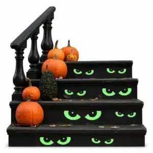 Autocollants fenêtre Halloween phosphorescents