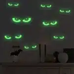 Autocollants fenêtre Halloween phosphorescents