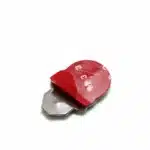 Badge tête de mort fissurée voiture