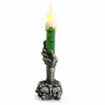 Bougie LED main de squelette
