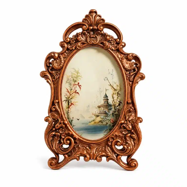 Cadre photo ancien baroque