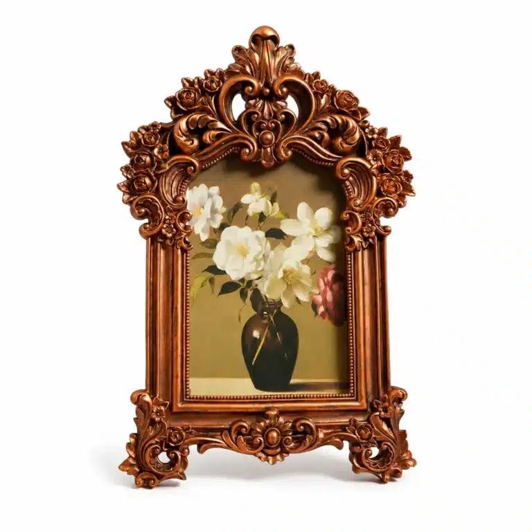Cadre photo ancien baroque