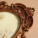 Cadre photo ancien baroque