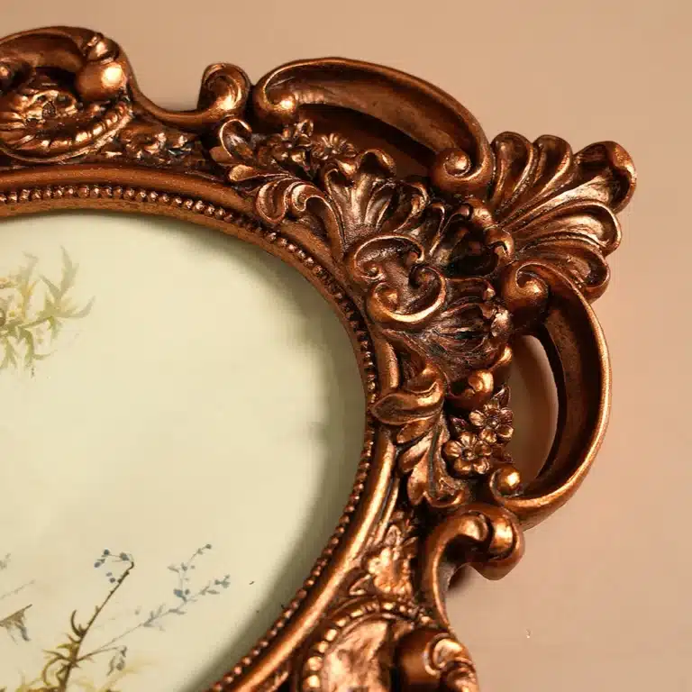 Cadre photo ancien baroque