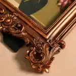 Cadre photo ancien baroque