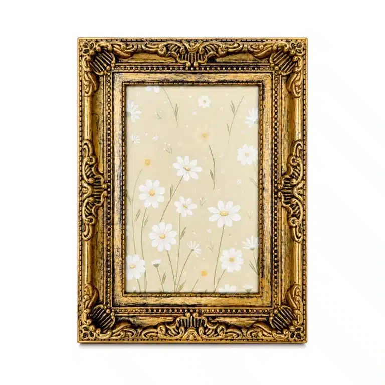 Cadre photo baroque doré - 10–15 cm