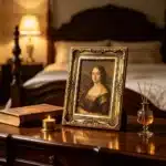Cadre photo baroque doré