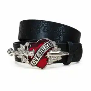Ceinture coeur rouge cuir - Cœur rouge Ceinture China Mainland