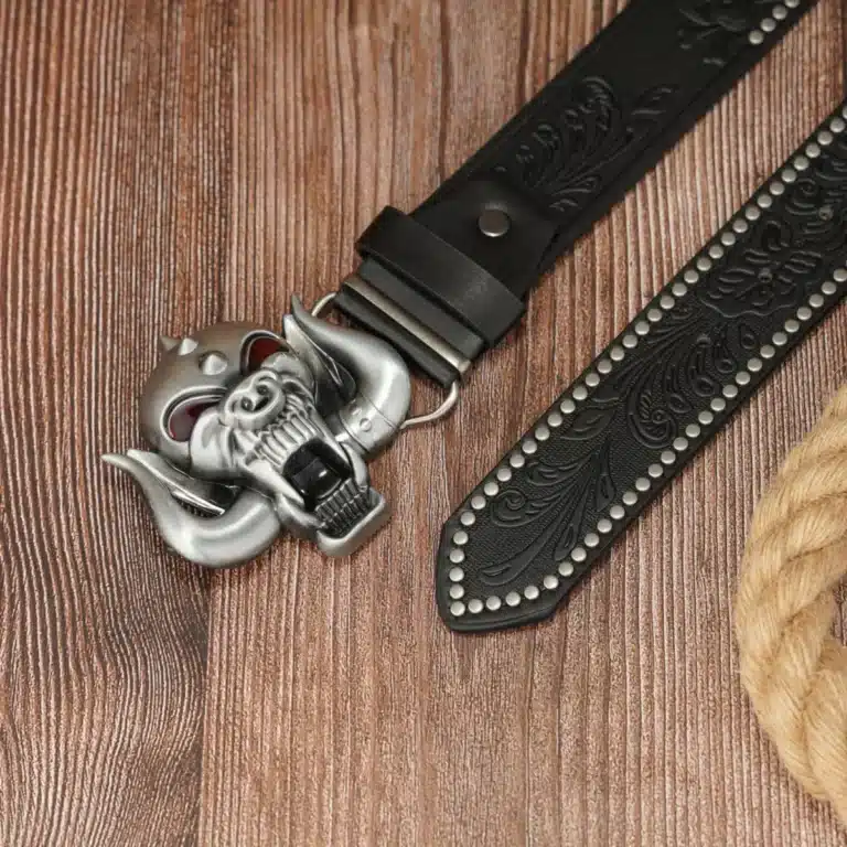 Ceinture démon en relief
