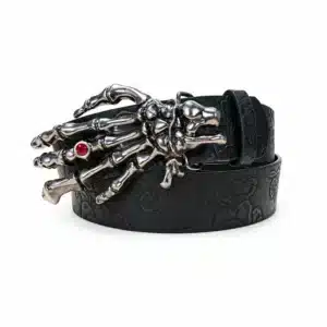 Ceinture squelette main gothique - Main rouge Ceinture China Mainland