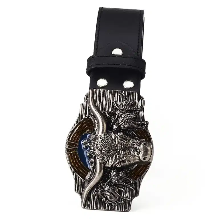 Ceinture western taureau country