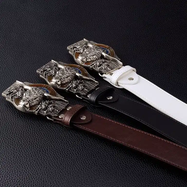 Ceinture western taureau country