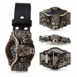 Ceinture western taureau country