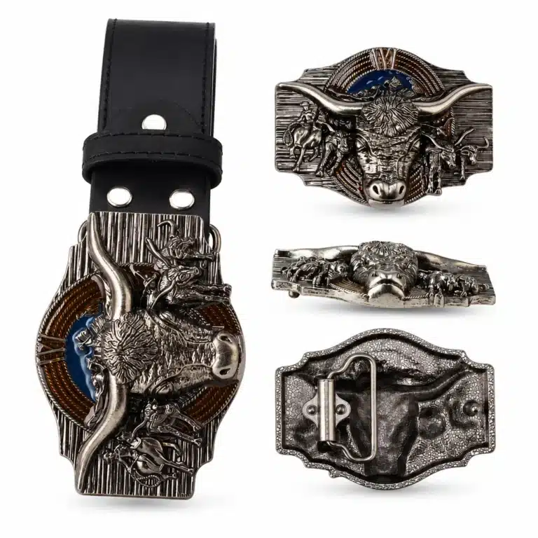 Ceinture western taureau country