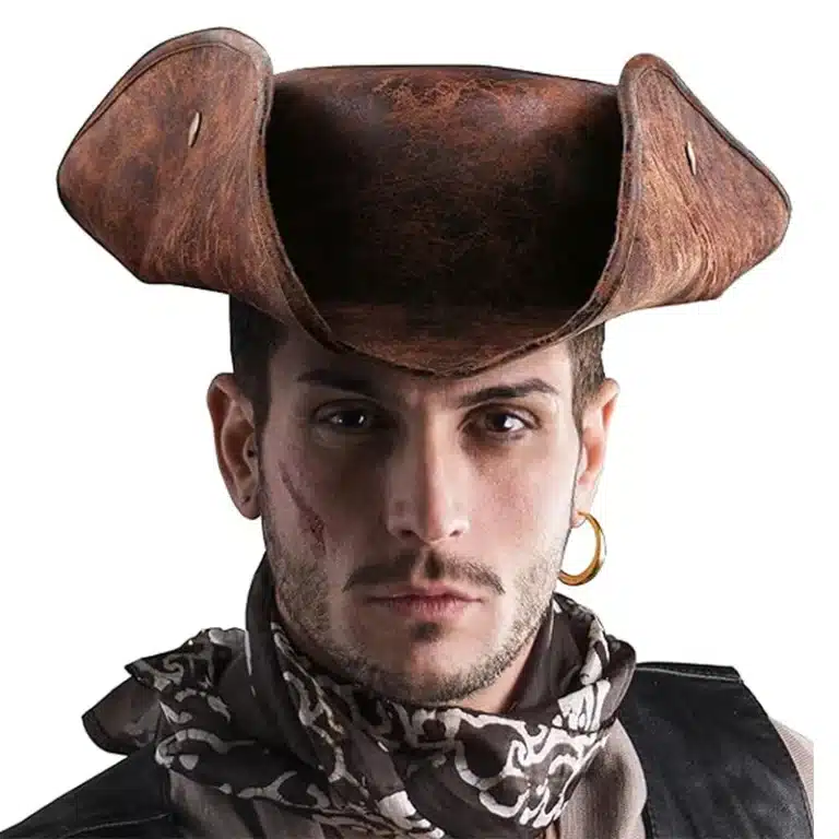 Chapeau de pirate homme tricorne