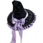Chapeau de sorcière gothique femme - Violet China Mainland